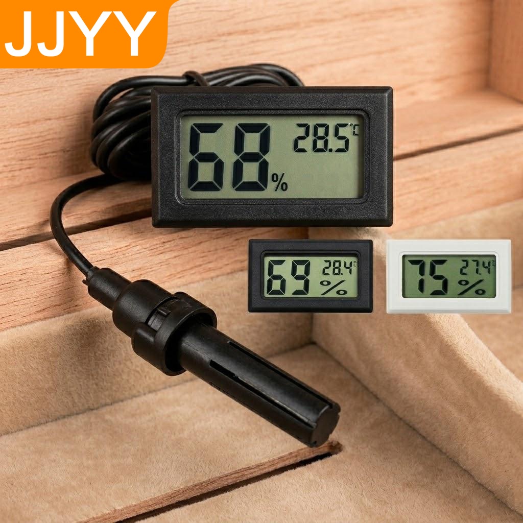 Baby Nursery Temperature - مقياس حرارة ورطوبة رقمي داخلي صغير