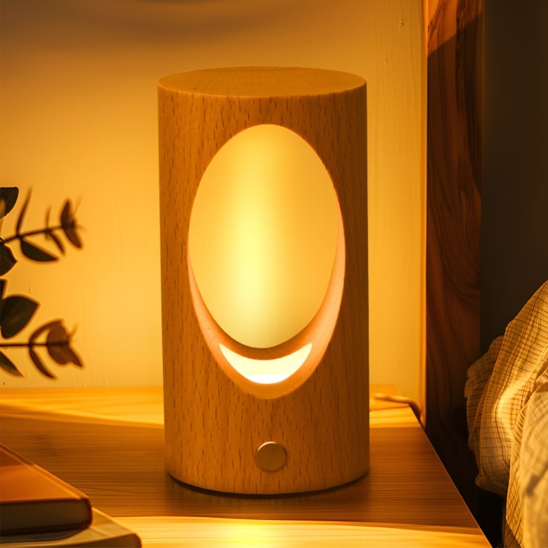 Baby Nursery Table Lamp - مصباح ليلي للأطفال قابل لإعادة الشحن،