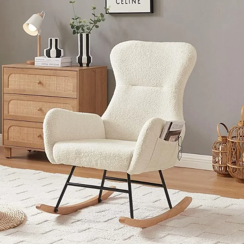 Baby Nursery Rocking Chair - كرسي هزاز هانسونز لغرفة الأطفال، كرسي