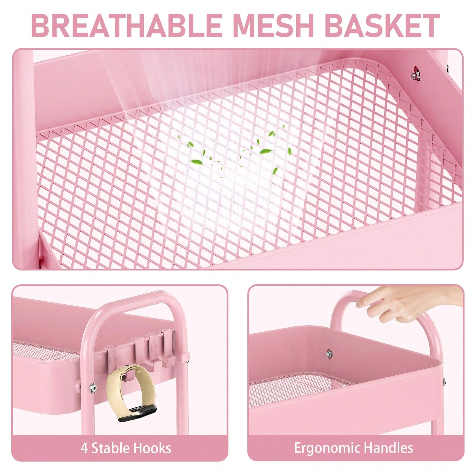 عربة تخزين معدنية بثلاث طبقات  - مراجعة Baby Nursery Unit وسعره