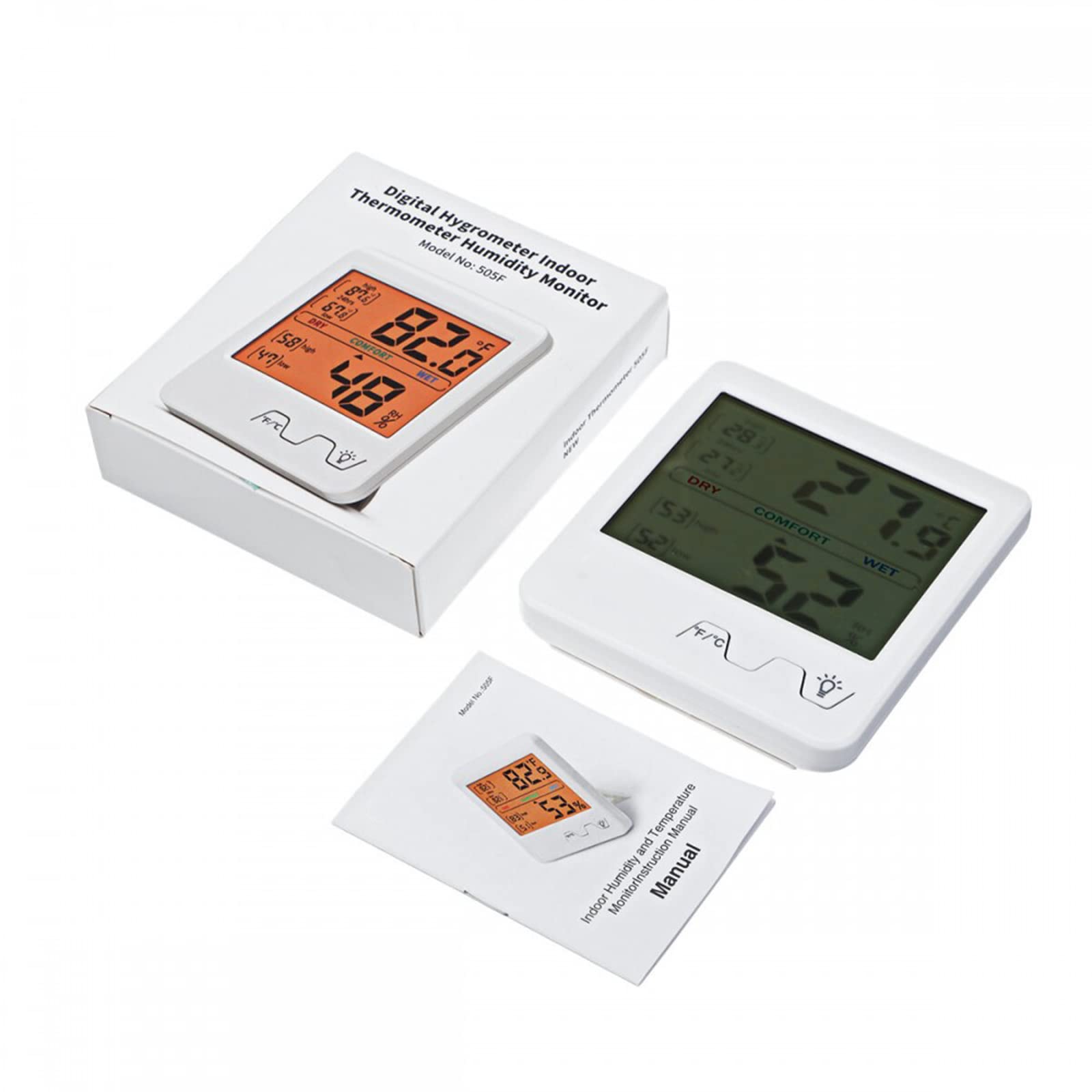 مقياس حرارة رقمي عالي الدقة مع - مراجعة Baby Nursery Temperature وسعره