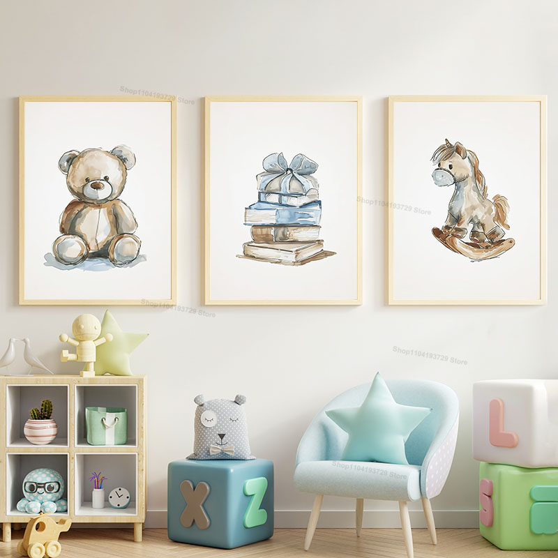 لوحة فنية جدارية على القماش بت - مراجعة Baby Nursery Themes وسعره