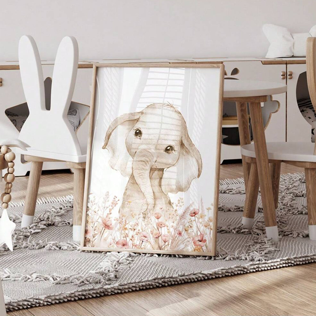 مجموعة فنية جدارية مخصصة لغرفة - مراجعة Baby Nursery Name Wall Art وسعره