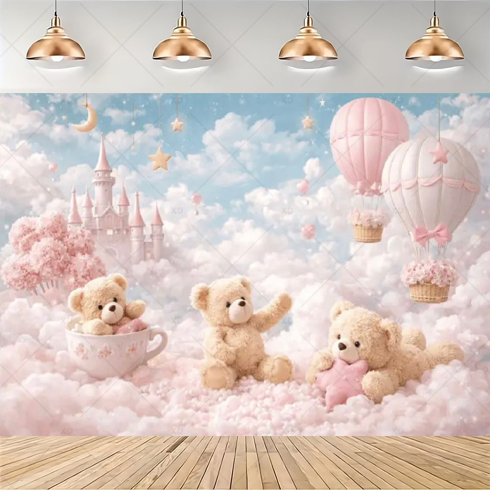 خلفية تصوير على شكل بالون هواء - مراجعة Baby Nursery Hot Air Balloon وسعره