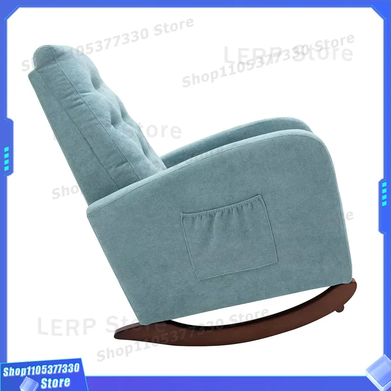 كرسي هزاز خشبي للأطفال بظهر مر - مراجعة Baby Nursery Rocking Chair وسعره