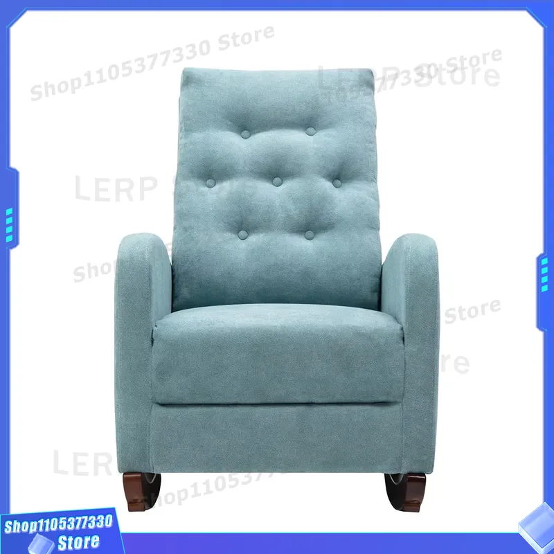 كرسي هزاز خشبي للأطفال بظهر مر - مراجعة Baby Nursery Rocking Chair وسعره