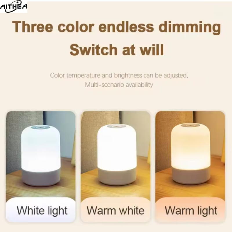 مصباح ليلي LED ثلاثي الألوان م - مراجعة Baby Nursery Table Lamp وسعره
