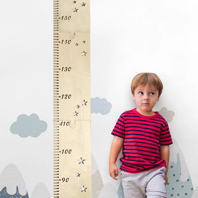 5 أوراق الشمال خشبية الاطفال ا - مراجعة Baby Nursery Wall Stickers وسعره