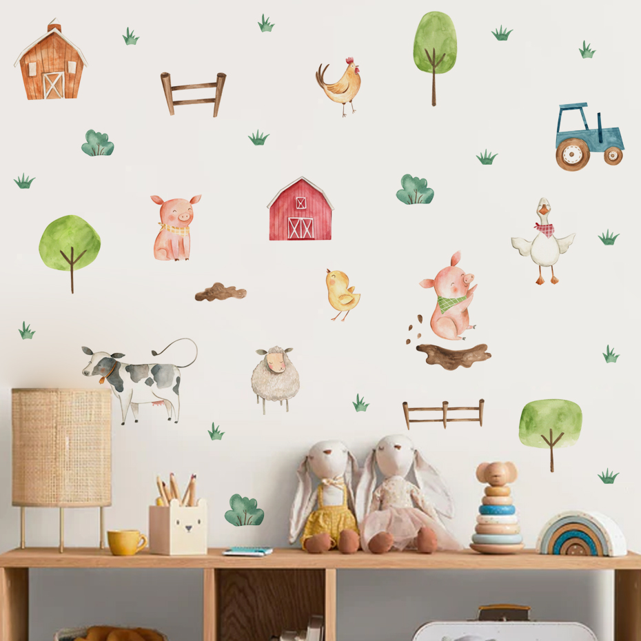 بوهو المائية ملصقات الحائط للأ - مراجعة Baby Nursery Wall Stickers وسعره