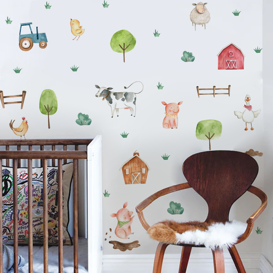 بوهو المائية ملصقات الحائط للأ - مراجعة Baby Nursery Wall Stickers وسعره