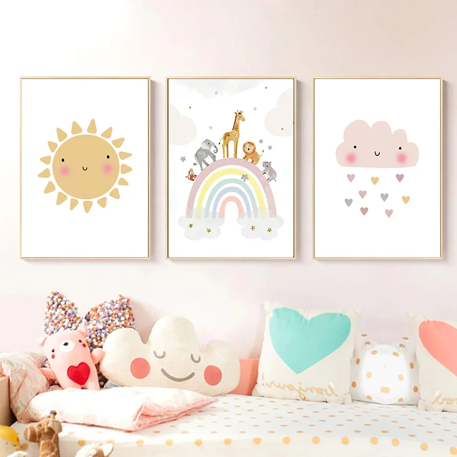 ملصقات وطباعات جدارية على الطر - مراجعة Baby Nursery Name Wall Art وسعره