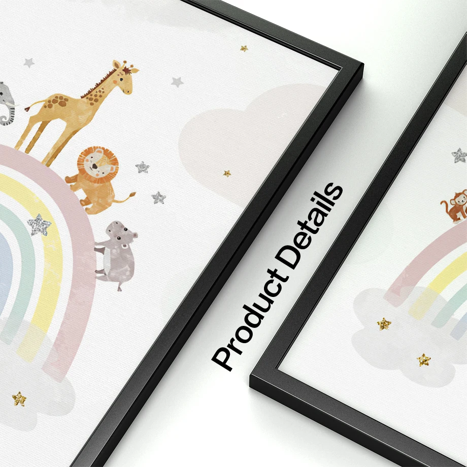 ملصقات وطباعات جدارية على الطر - مراجعة Baby Nursery Name Wall Art وسعره