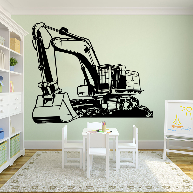ملصق حائط كبير للمعدات الثقيلة - مراجعة Baby Nursery Wall Stickers وسعره
