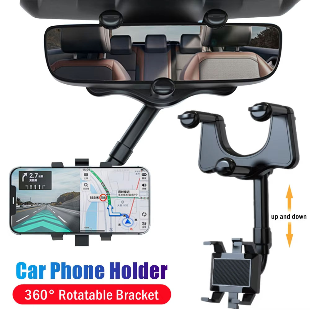 حامل هاتف مرآة الرؤية الخلفية  - مراجعة Mobile Hanger Arm وسعره