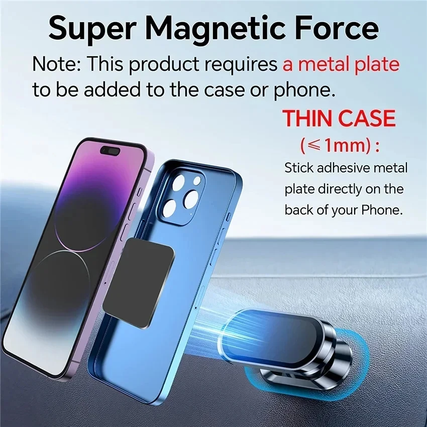 360 °   حامل هاتف مغناطيسي للس - مراجعة Mobile Hanger Arm وسعره