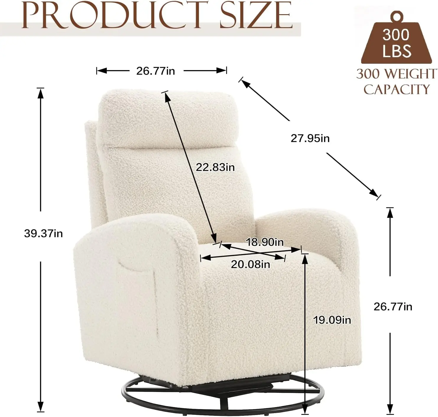 كرسي هزاز دوار عصري، كرسي هزاز - مراجعة Baby Nursery Rocking Chair وسعره