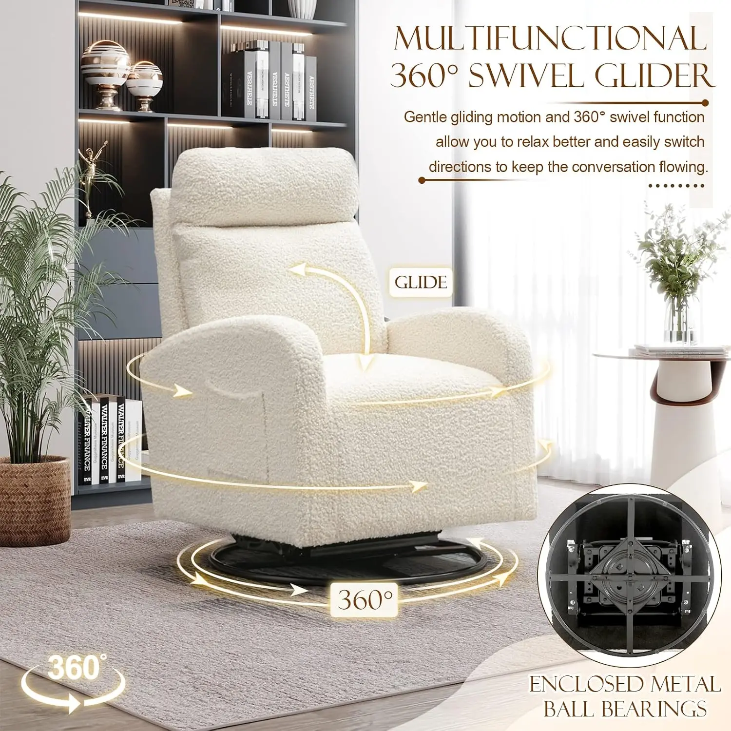 كرسي هزاز دوار عصري، كرسي هزاز - مراجعة Baby Nursery Rocking Chair وسعره