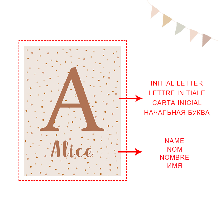 مجردة الشمس قوس قزح مخصص اسم ا - مراجعة Baby Nursery Name Wall Art وسعره