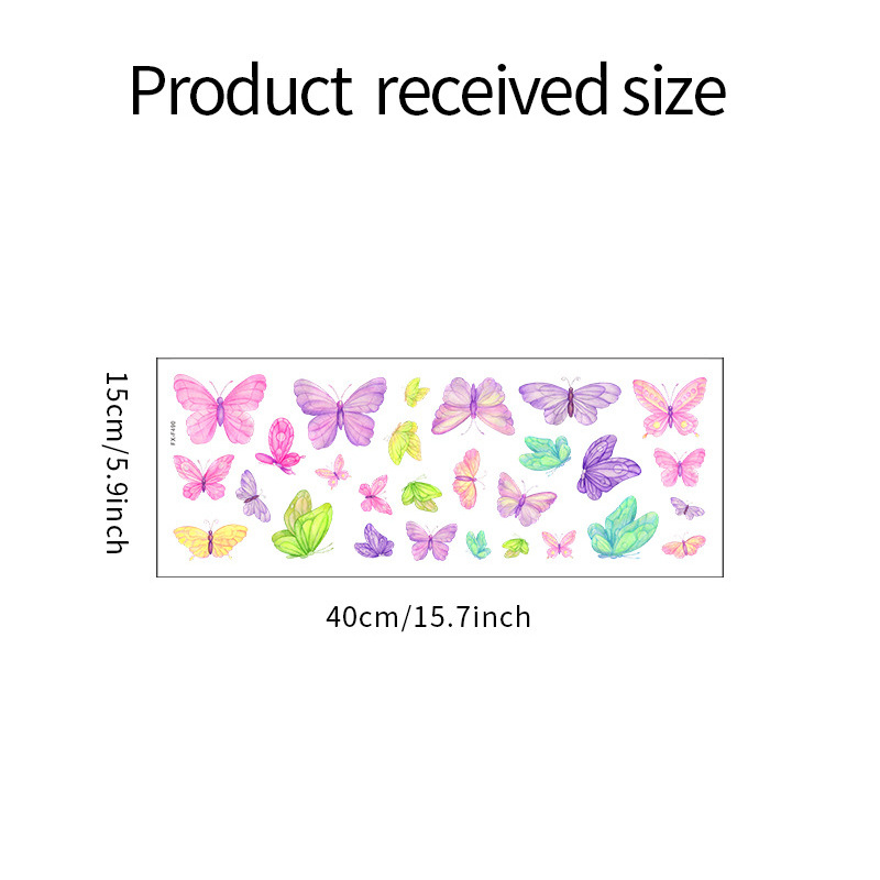 ملصقات حائط على شكل فراشة روما - مراجعة Baby Nursery Wall Stickers وسعره