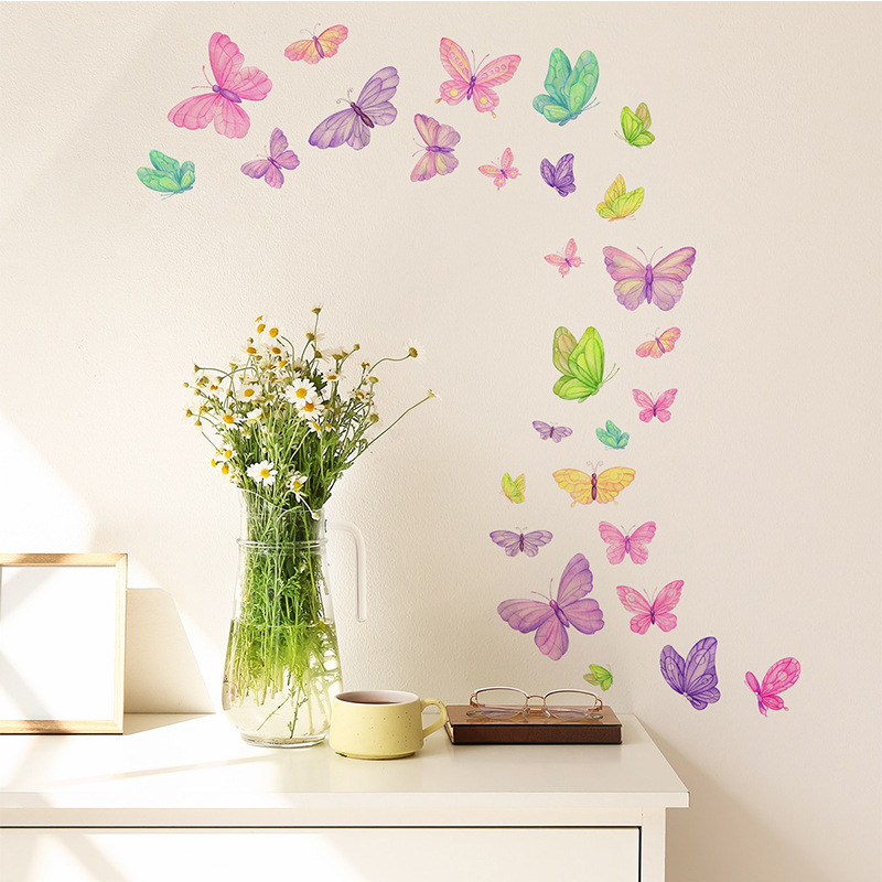 ملصقات حائط على شكل فراشة روما - مراجعة Baby Nursery Wall Stickers وسعره