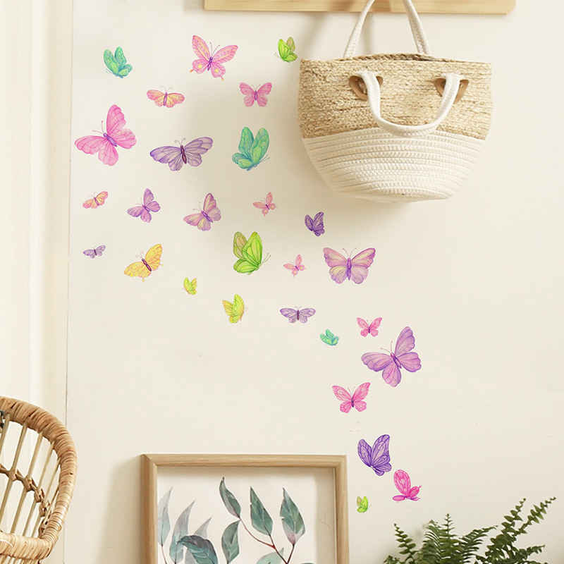 ملصقات حائط على شكل فراشة روما - مراجعة Baby Nursery Wall Stickers وسعره