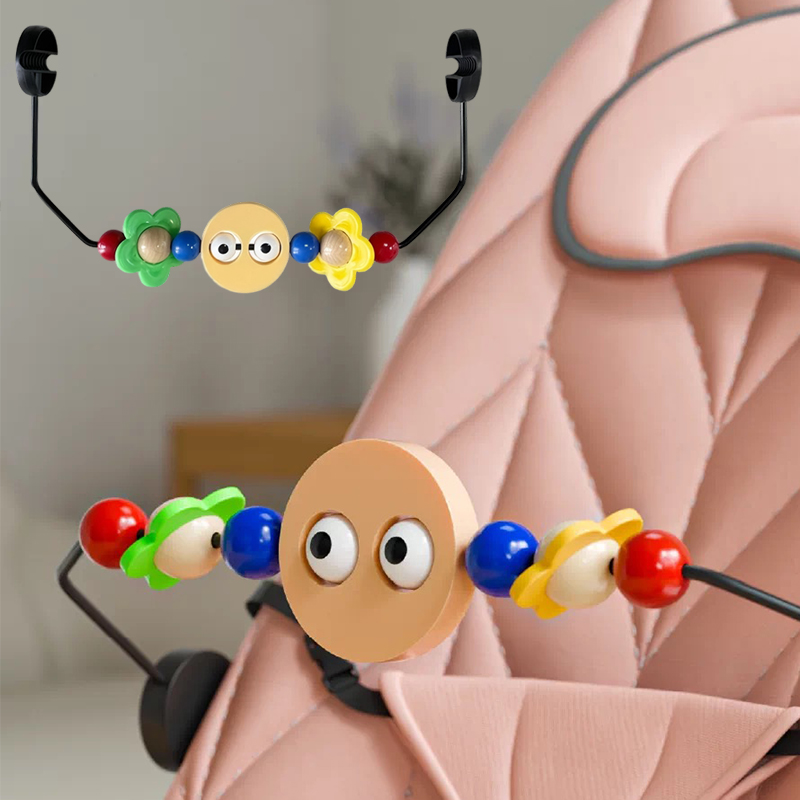 كرسي هزاز للأطفال، لعبة خشخيشة - مراجعة Baby Nursery Rocking Chair وسعره