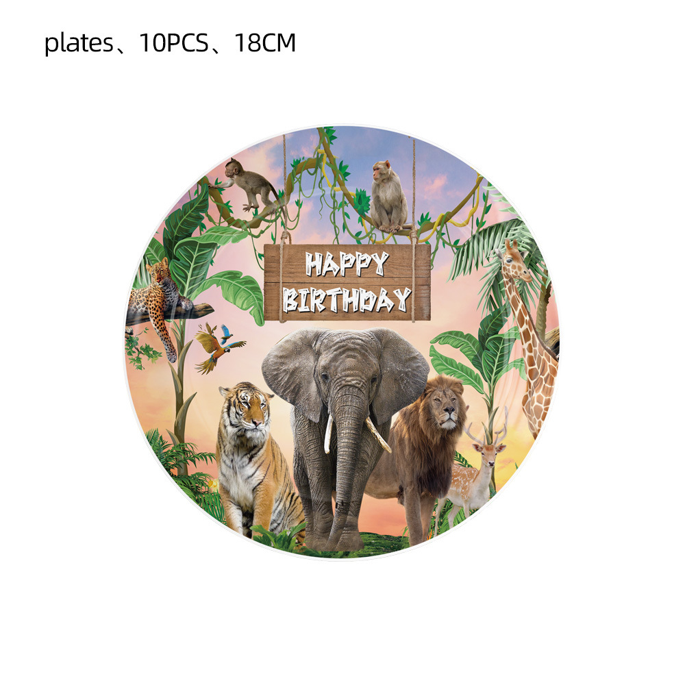 لوحة ورقية للاستعمال مرة واحدة - مراجعة Baby Nursery Jungle Theme وسعره