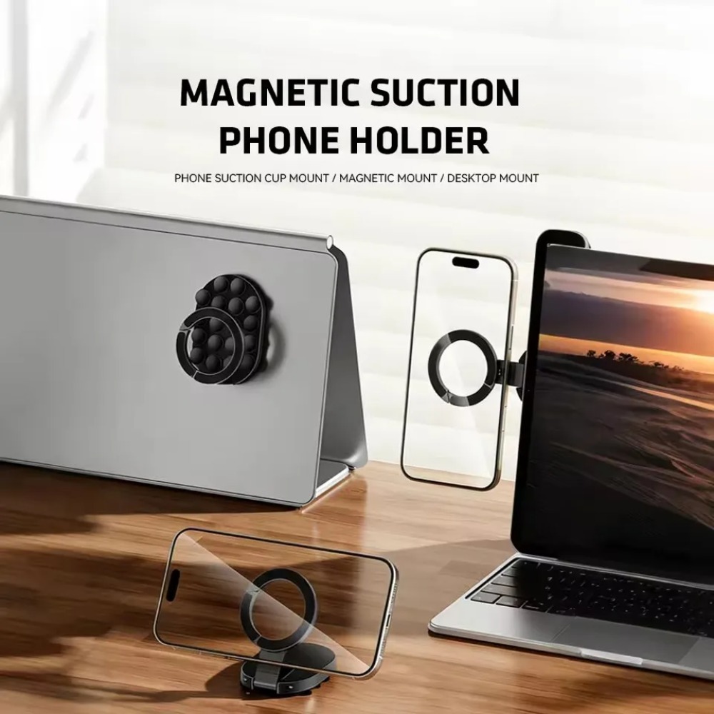 حامل هاتف مغناطيسي قابل للطي ع - مراجعة Mobile Hanger Arm وسعره