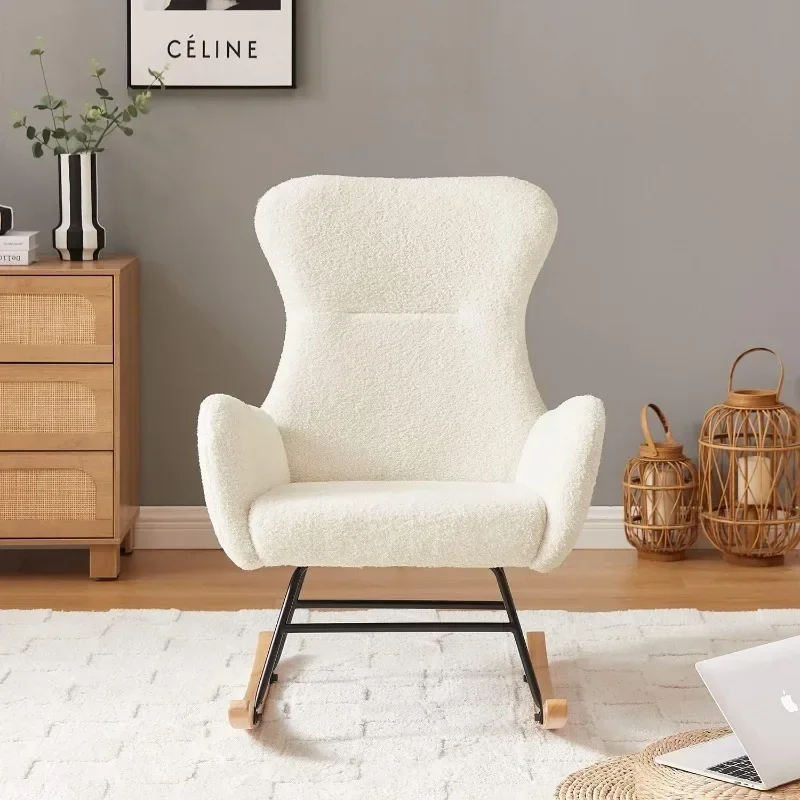 كرسي هزاز هانسونز لغرفة الأطفا - مراجعة Baby Nursery Rocking Chair وسعره