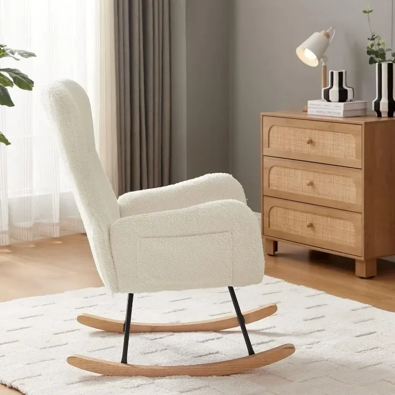 كرسي هزاز هانسونز لغرفة الأطفا - مراجعة Baby Nursery Rocking Chair وسعره