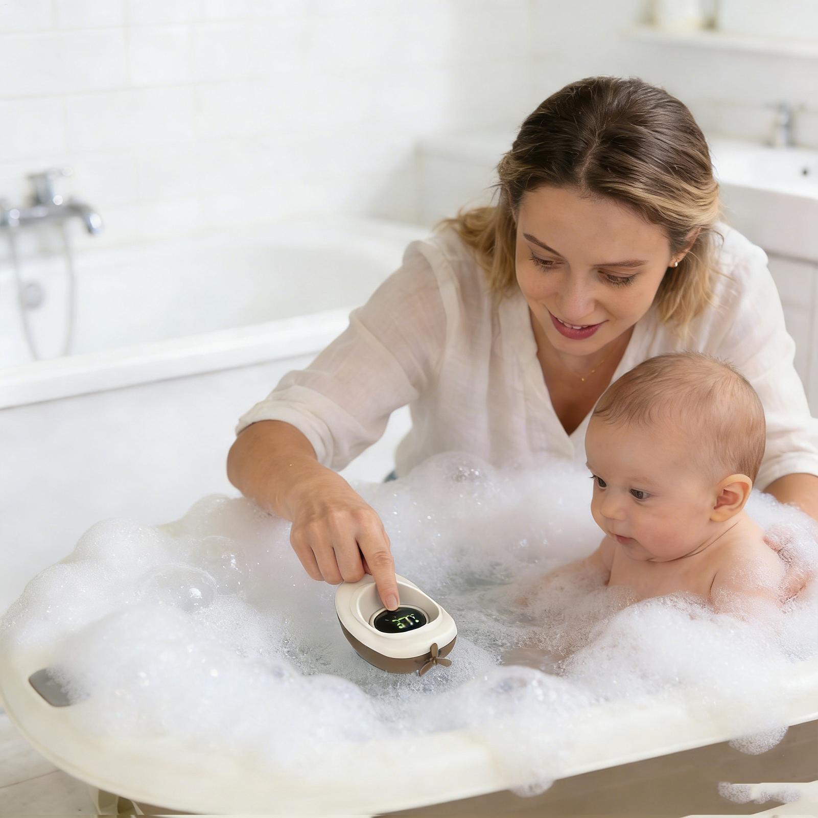 مقياس حرارة الحمام العائم الذك - مراجعة Baby Nursery Temperature وسعره