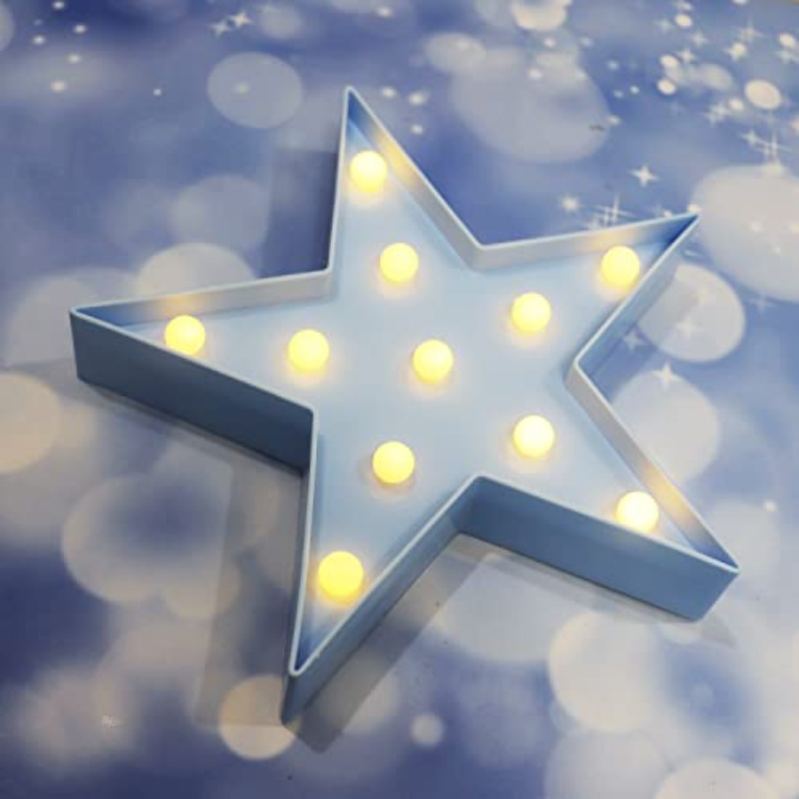 مصباح ليد على شكل نجمة، يعمل ب - مراجعة Baby Nursery Table Lamp وسعره