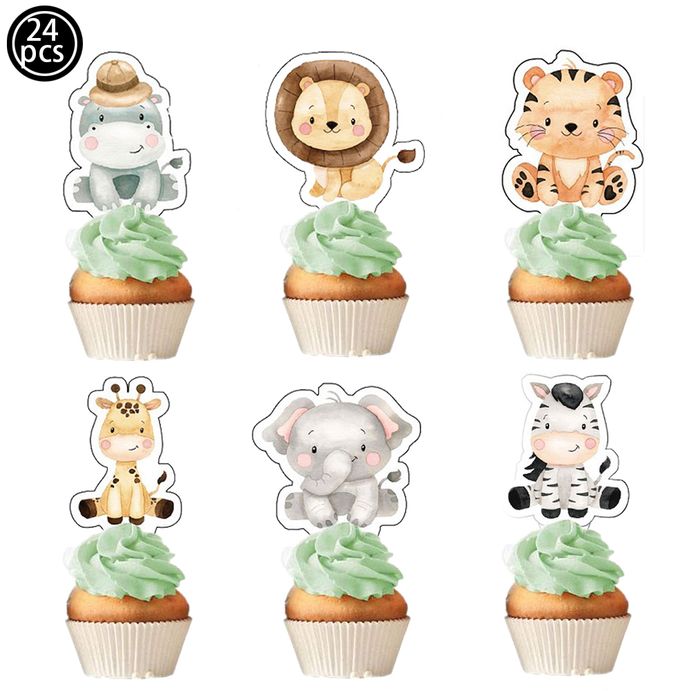أغطية كب كيك لحفلات أعياد المي - مراجعة Baby Nursery Jungle Theme وسعره