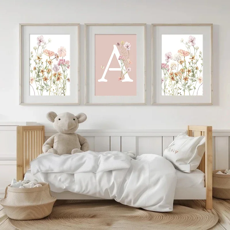 ملصقات مخصصة بأسماء الفتيات مع - مراجعة Baby Nursery Name Wall Art وسعره