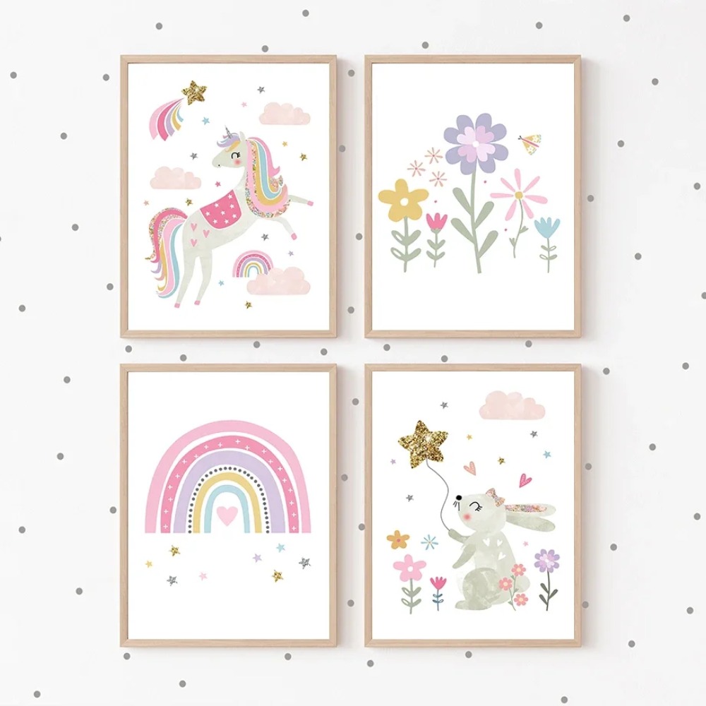 لوحة فنية جدارية لغرفة الأطفال - مراجعة Baby Nursery Name Wall Art وسعره