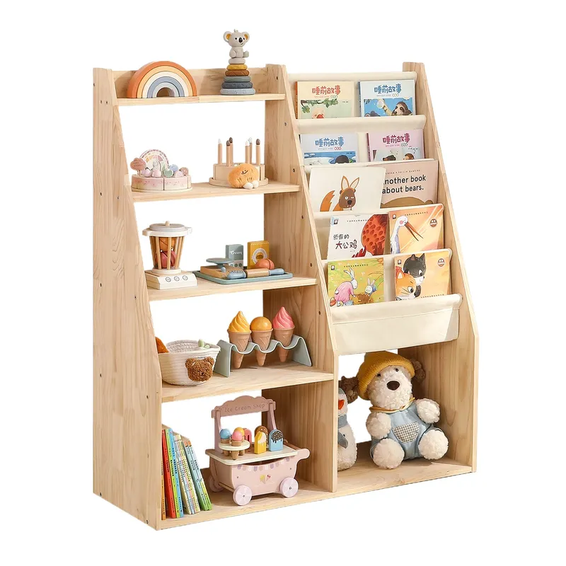 رف تخزين ألعاب ورف كتب 2 في 1  - مراجعة Baby Nursery Unit وسعره