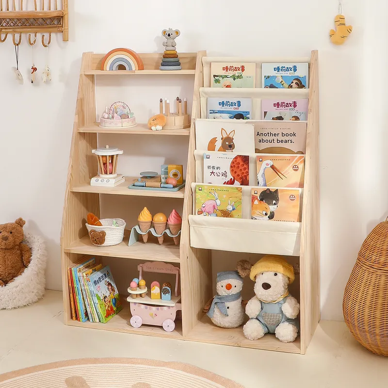 رف تخزين ألعاب ورف كتب 2 في 1  - مراجعة Baby Nursery Unit وسعره