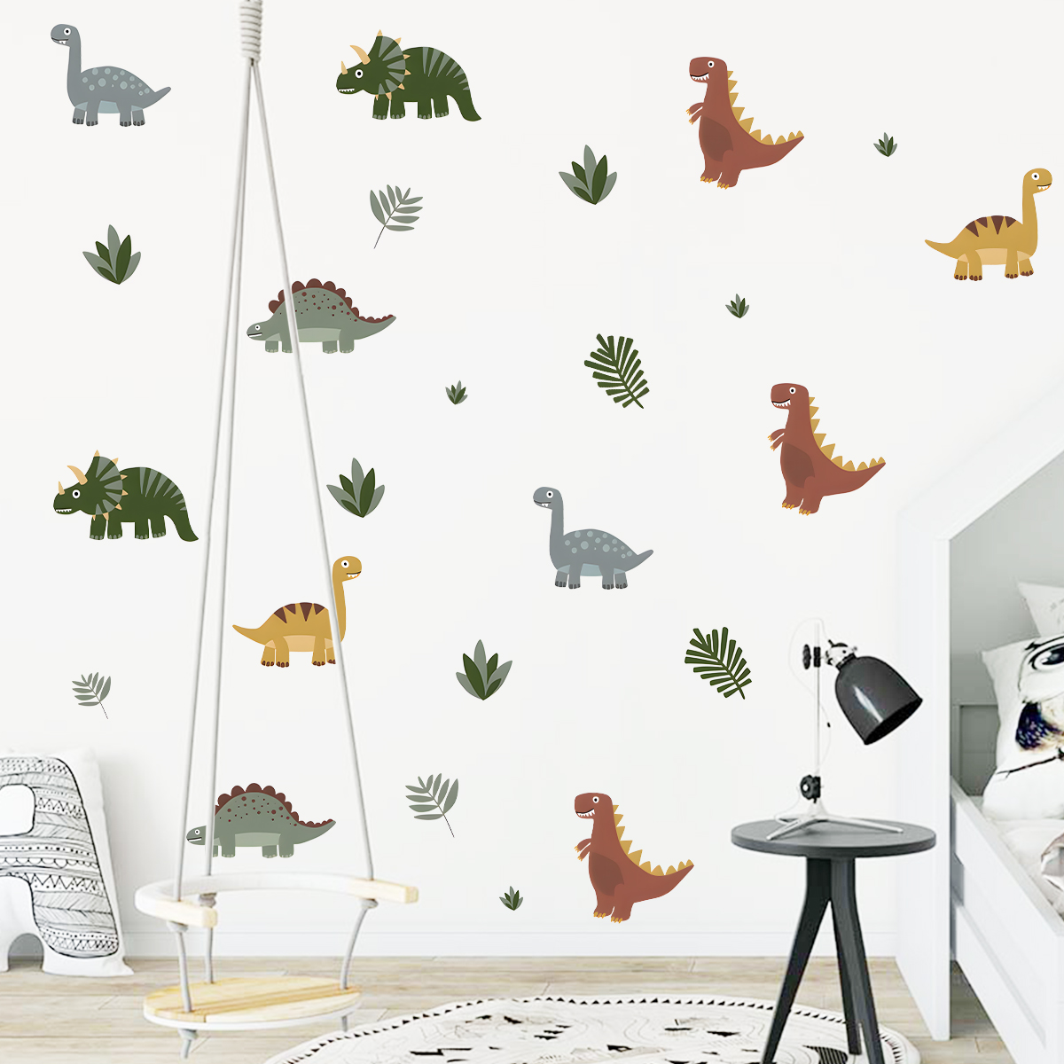ملصقات حائط على شكل حيوانات عل - مراجعة Baby Nursery Wall Stickers وسعره