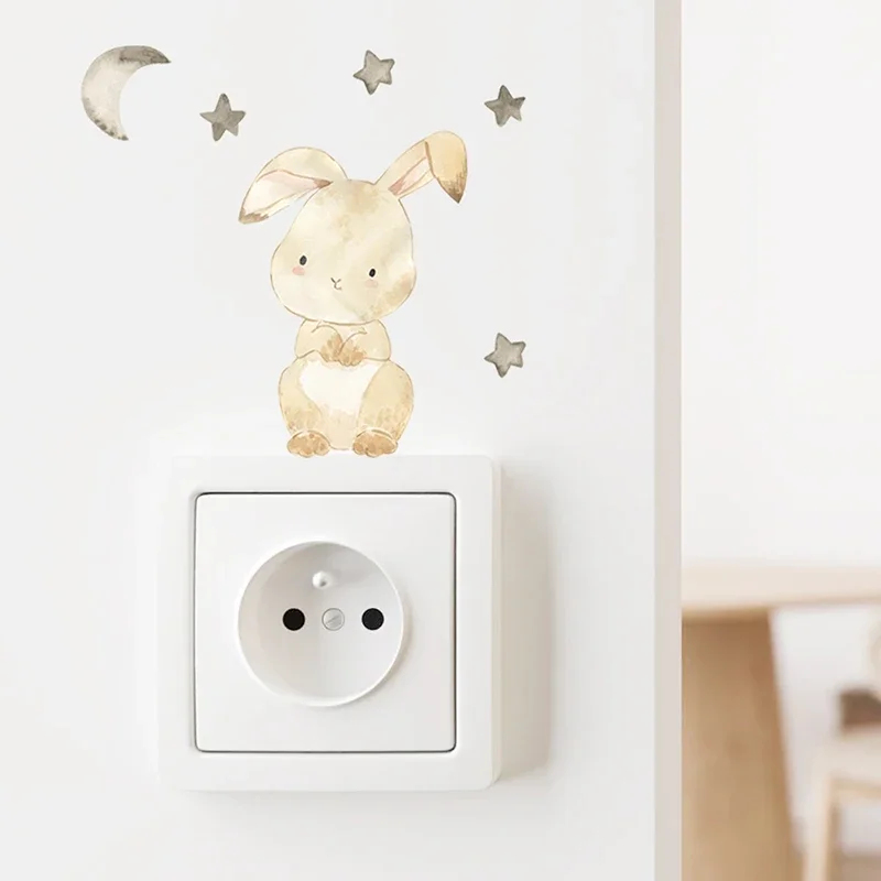 ملصقات جدارية على شكل حيوانات  - مراجعة Baby Nursery Wall Stickers وسعره