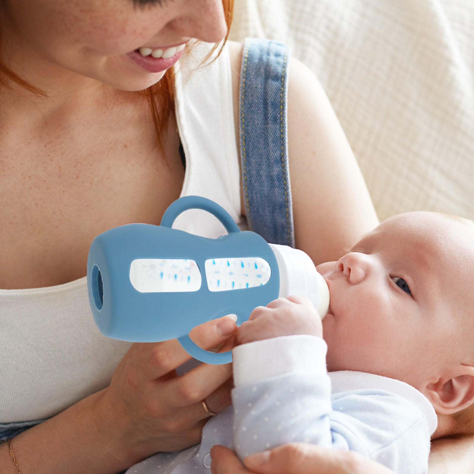 قطعتان من غطاء زجاجة الرضاعة ا - مراجعة Baby Nursery Handles وسعره