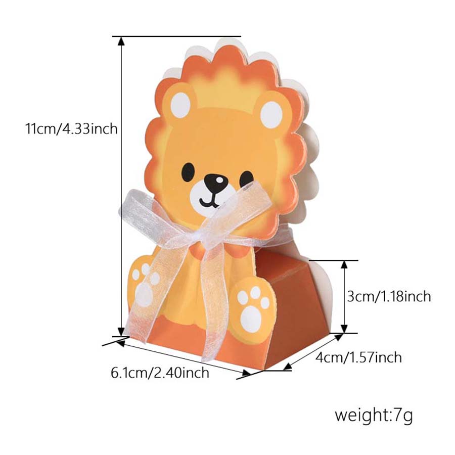 12 قطعة من صناديق هدايا حيوانا - مراجعة Baby Nursery Jungle Theme وسعره
