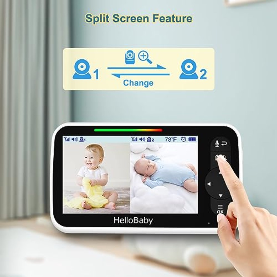 جهاز مراقبة الأطفال بالفيديو ل - مراجعة Baby Nursery Temperature وسعره